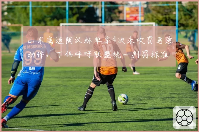 山东高速陶汉林单季4次未吹罚恶意动作，丁伟呼吁联盟统一判罚标准
