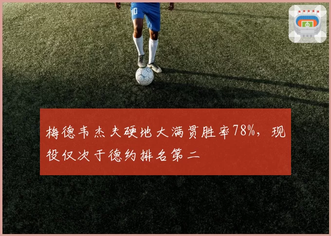 梅德韦杰夫硬地大满贯胜率78%，现役仅次于德约排名第二